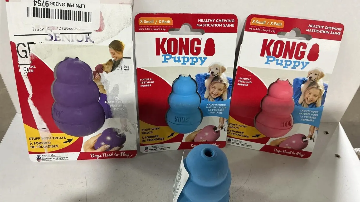 Kong Puppy and Senior Dog Toy Assortment