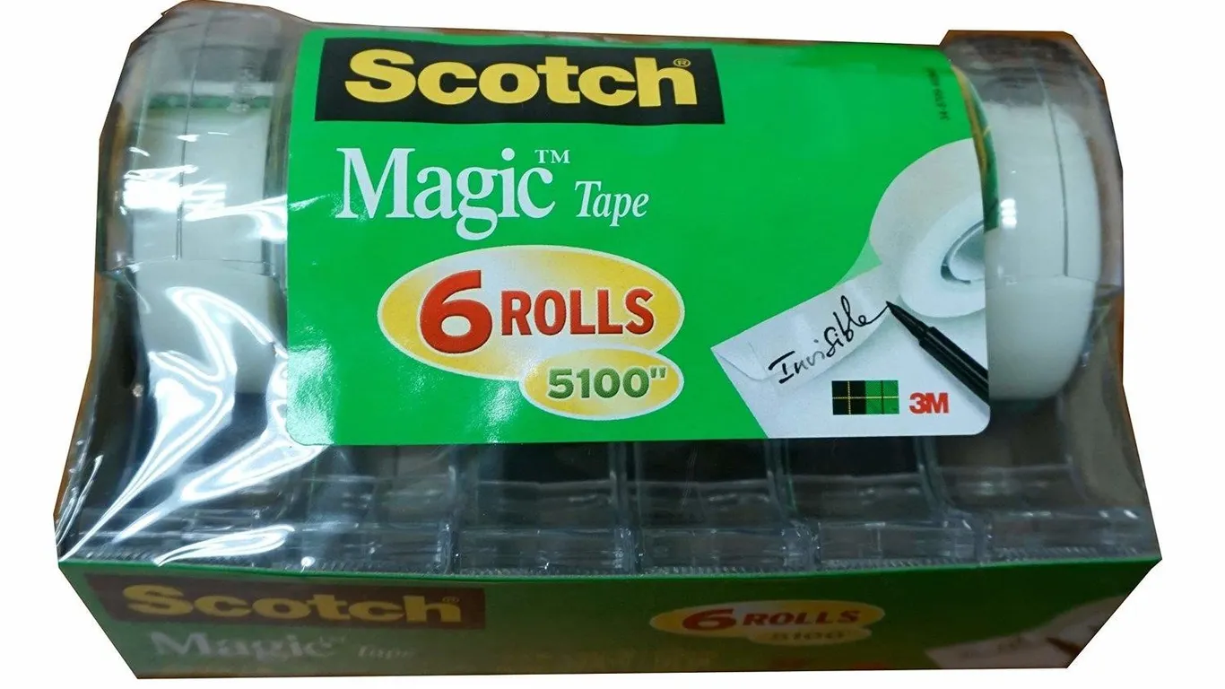 Scotch Magic Tape 34 x 850 6pk Dispenser