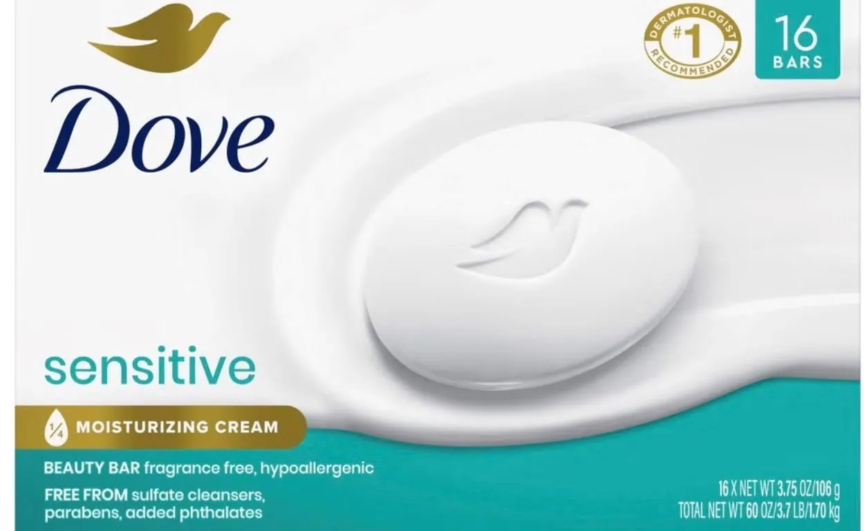 Dove Sensitive Skin Beauty Bar 3.75 oz.
