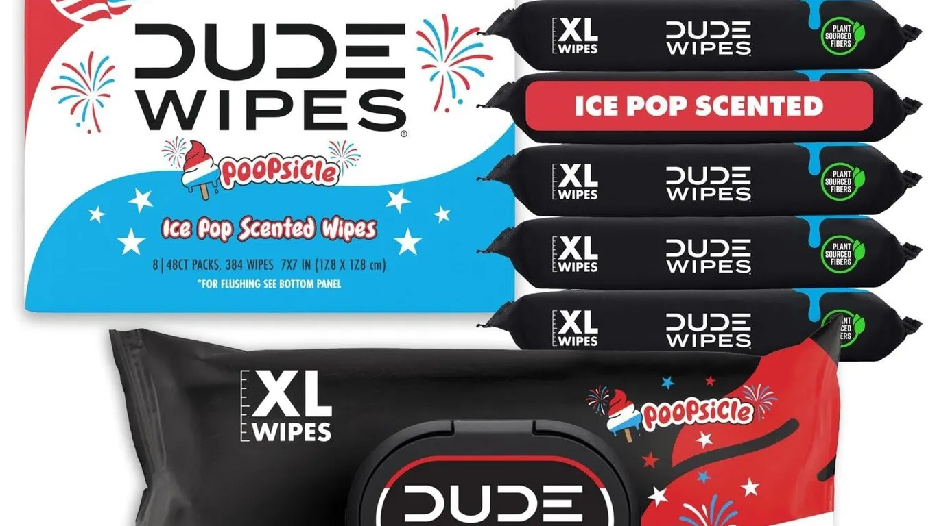 Dude Wipes Poopsicle Flushable Wipes 384ct 8pk