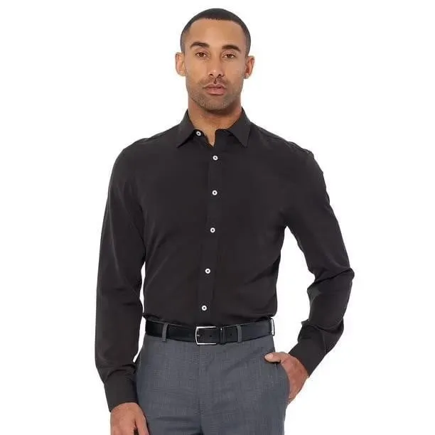 Nick Graham Modern Fit Traveler Dress Shirt L-REG
