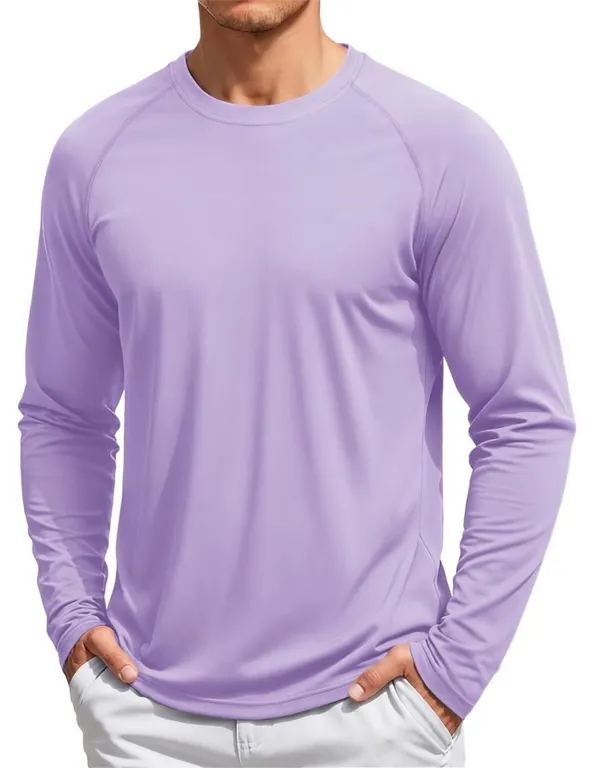 Tacvasen Long Sleeve Sun Protection Tee XXL Purple