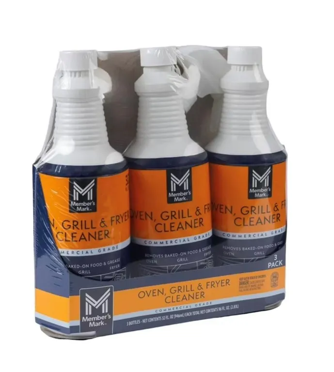 Commercial Oven Grill and Fryer Cleaner 32oz 3pk