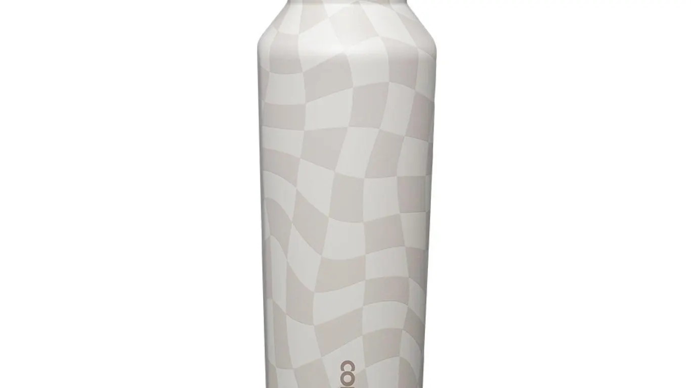 Corkcicle Classic Sport Canteen 20 oz Wavy Checker