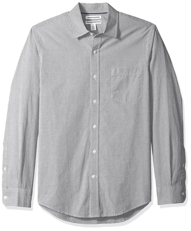 Amazon Essentials Slim-Fit Poplin Shirt Medium