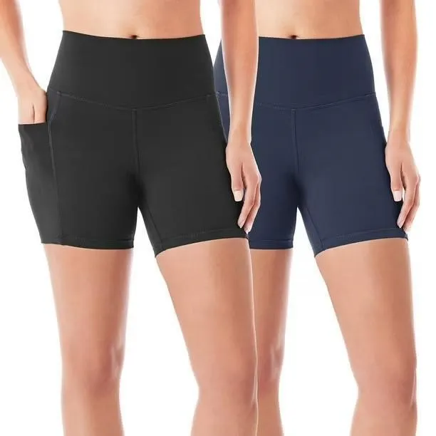Womens Bike Shorts Size XS 2-Pack