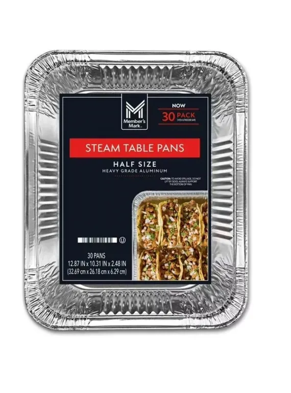 Half Size Aluminum Steam Table Pans