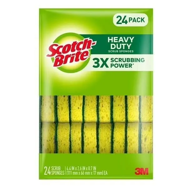 Scotch-Brite Heavy Duty Scrub Sponges