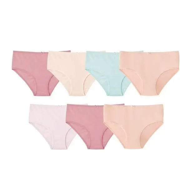 Girls Organic Cotton Briefs Size 3T 7pk
