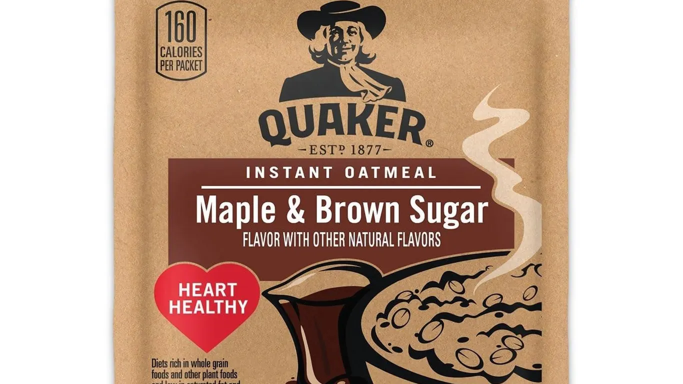 Quaker Instant Oatmeal Maple Brown Sugar 40ct