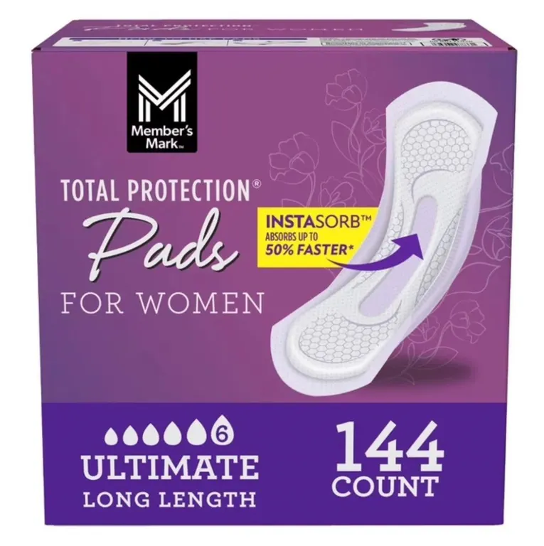 Total Protection Pads Ultimate Long 144ct