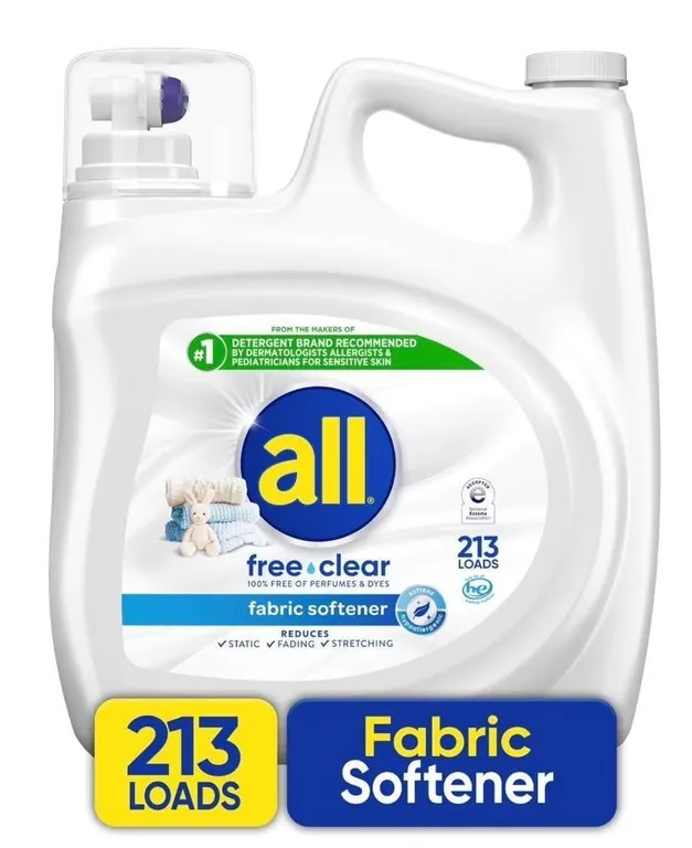 All Liquid Fabric Softener Free Clear 143 fl oz