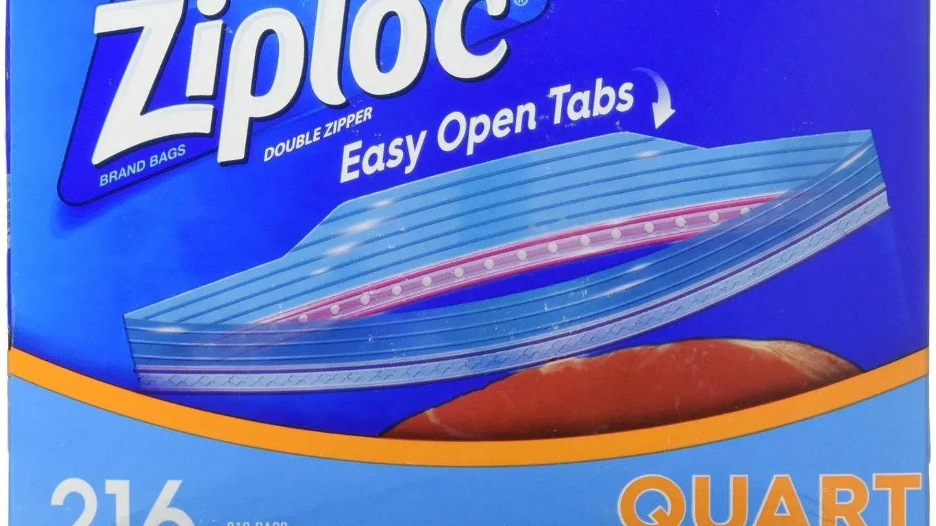 Ziploc Quart Freezer Bags 216ct