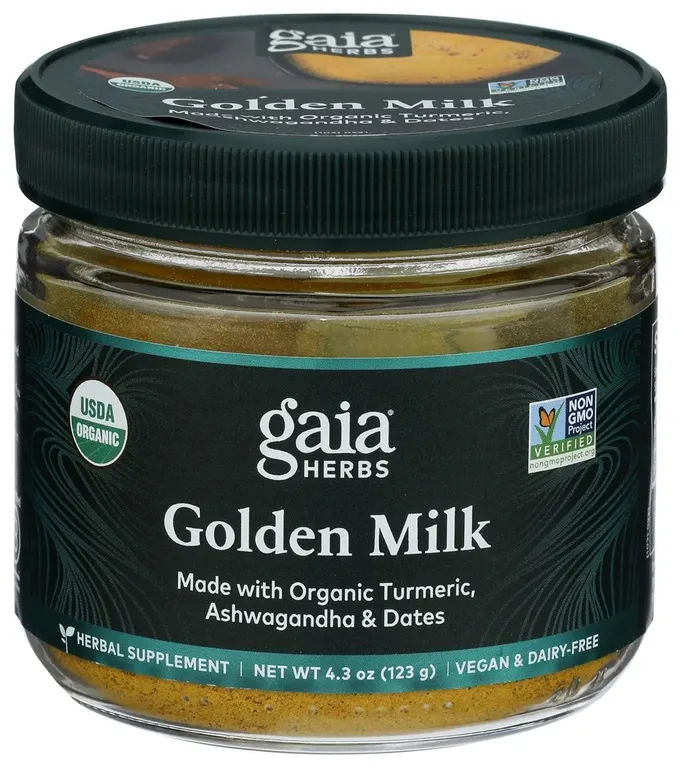 Gaia Herbs Golden Milk Powder 3.7 oz