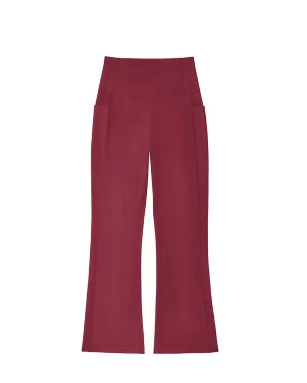 Ribbed Micro Flare Pants Medium