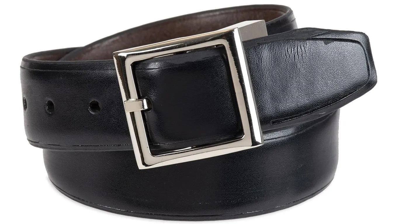 Dockers Boys Reversible Dress Belt BlackBrown M