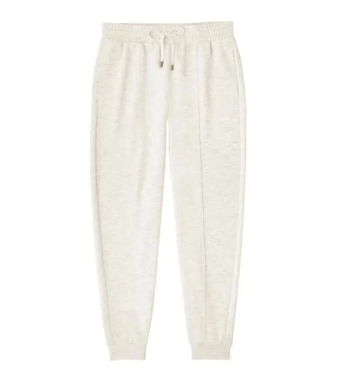 Womens Sandwash Front Seam Piping Joggers Small