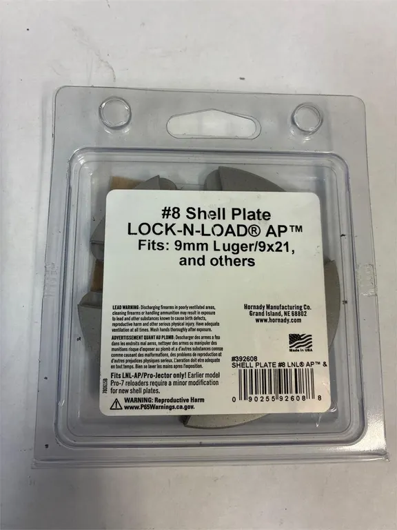 Hornady Lock-N-Load #8 Shell Plate