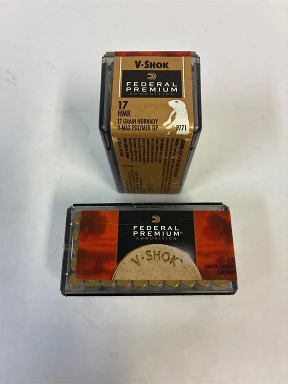17 grain Hornady 100 Cartridges