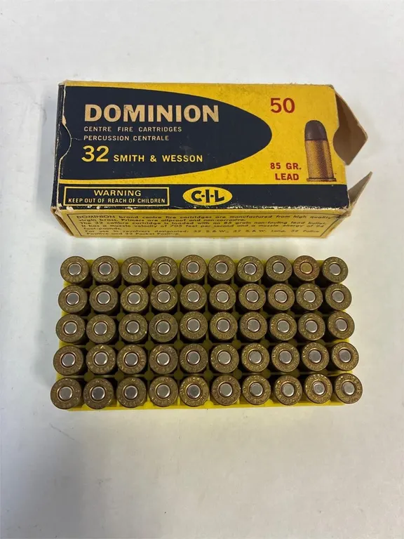 32 Calibre S&W, 50 Cartridges