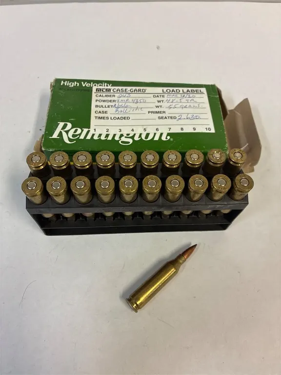 243 Calibre, 21 Cartridges