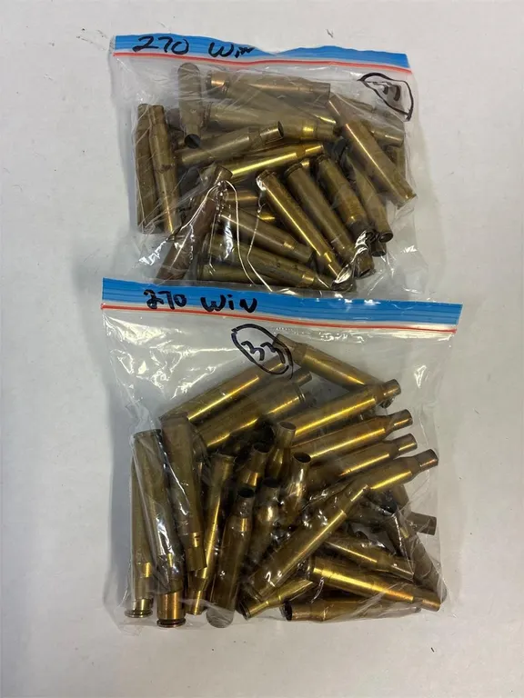 270 Win Calibre 66 Brass Casings