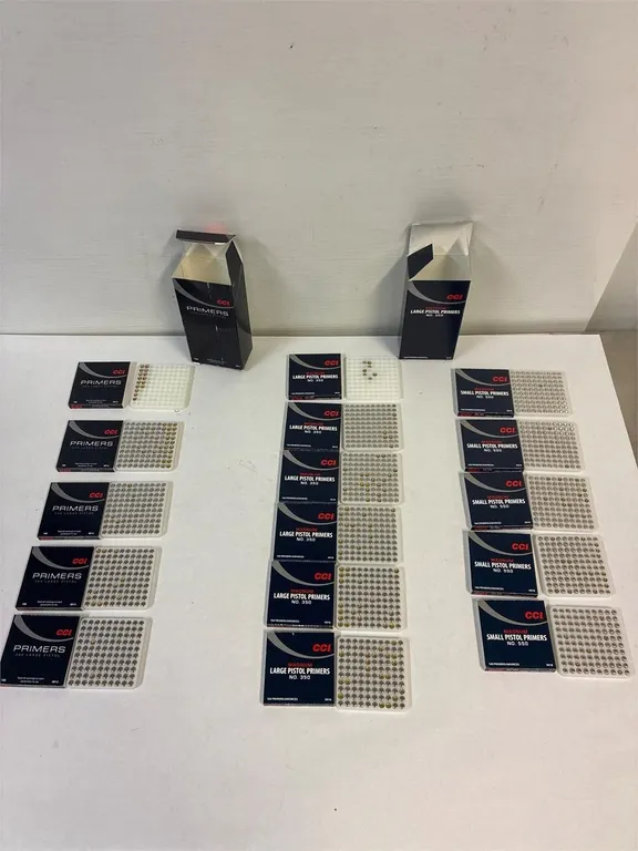 CCI 300, 350 550 pistol primers.1422 primers