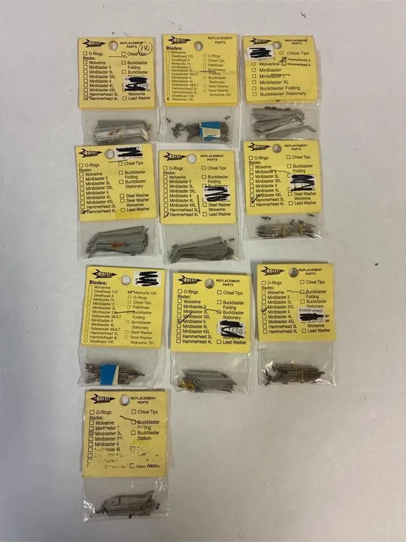 Arrow tips. 10 packs