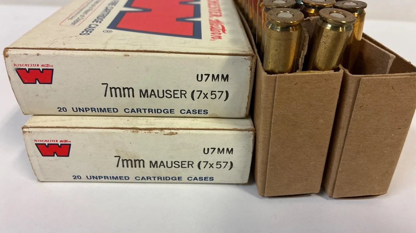7mm Mauser Cal 29 Cartridges