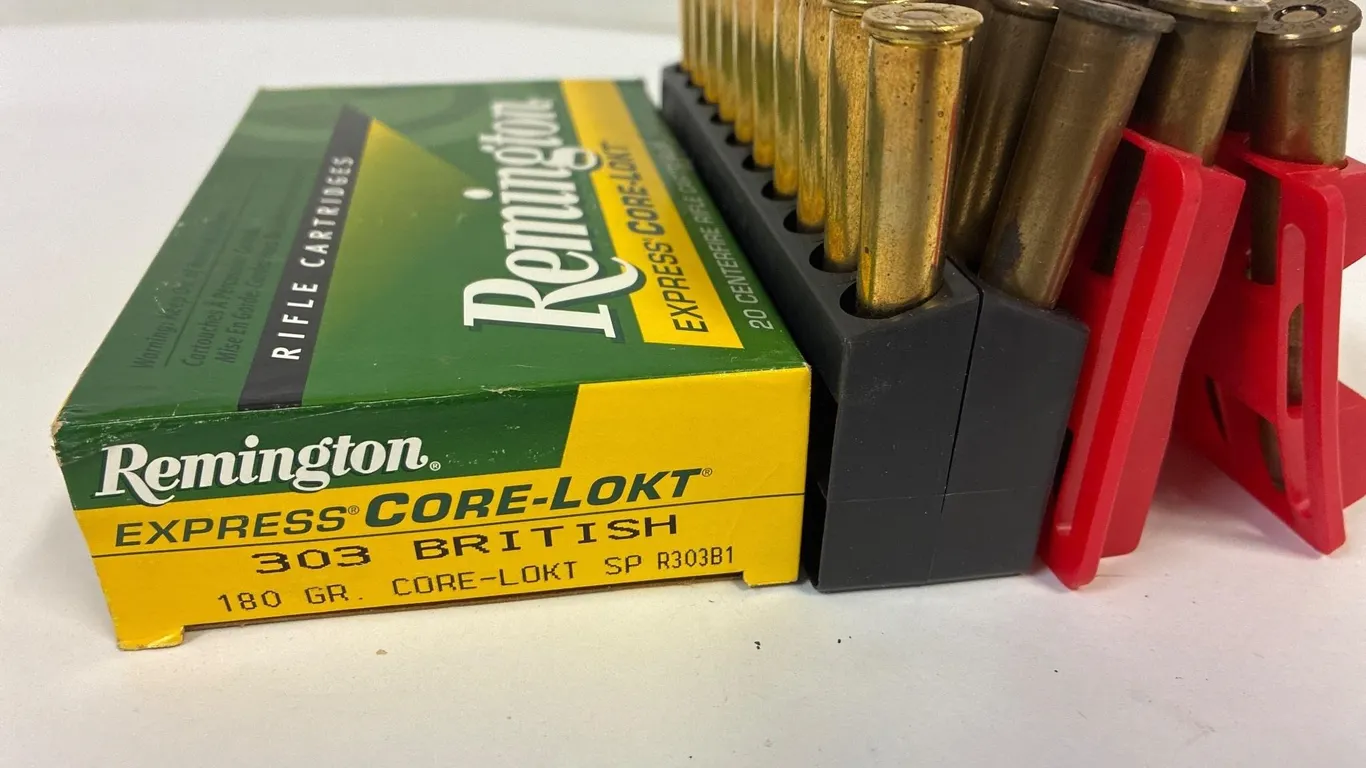 303 British Cal 32 Cartridges
