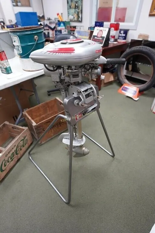 1941 Sears Waterwitch 3-horsepower outboard motor