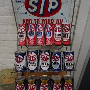 Vintage STP Oil and gas Treatment