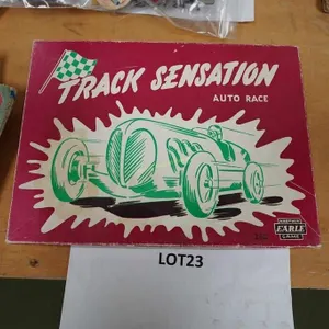 Earle track sensation auto race board game
