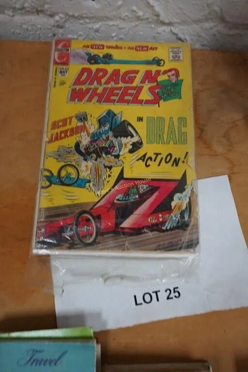 #53 Drag N� Wheels Charlton comic book