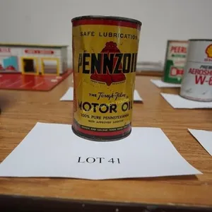 Penzoil Tough-film metal oil can
