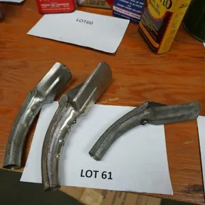 3-vintage metal oil can spouts