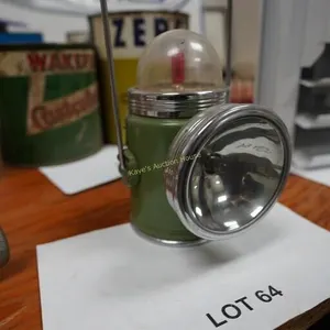 vintage emergency roadside lantern