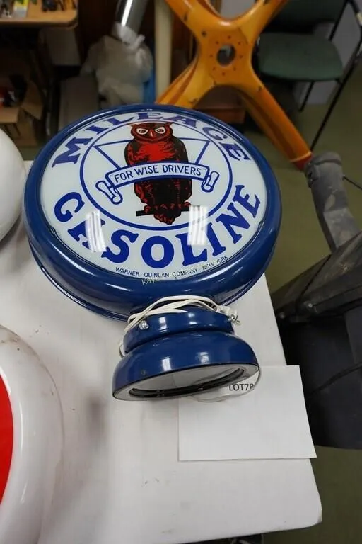 Mileage Gasoline �For Wise Drivers� reproduction