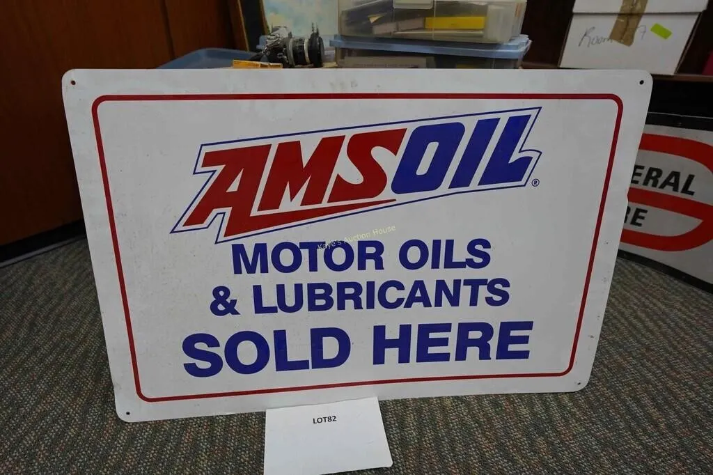Amsoil Metal sign