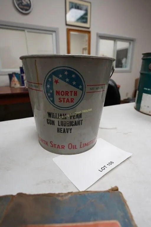 North Star William Penn Gun lubricant pail