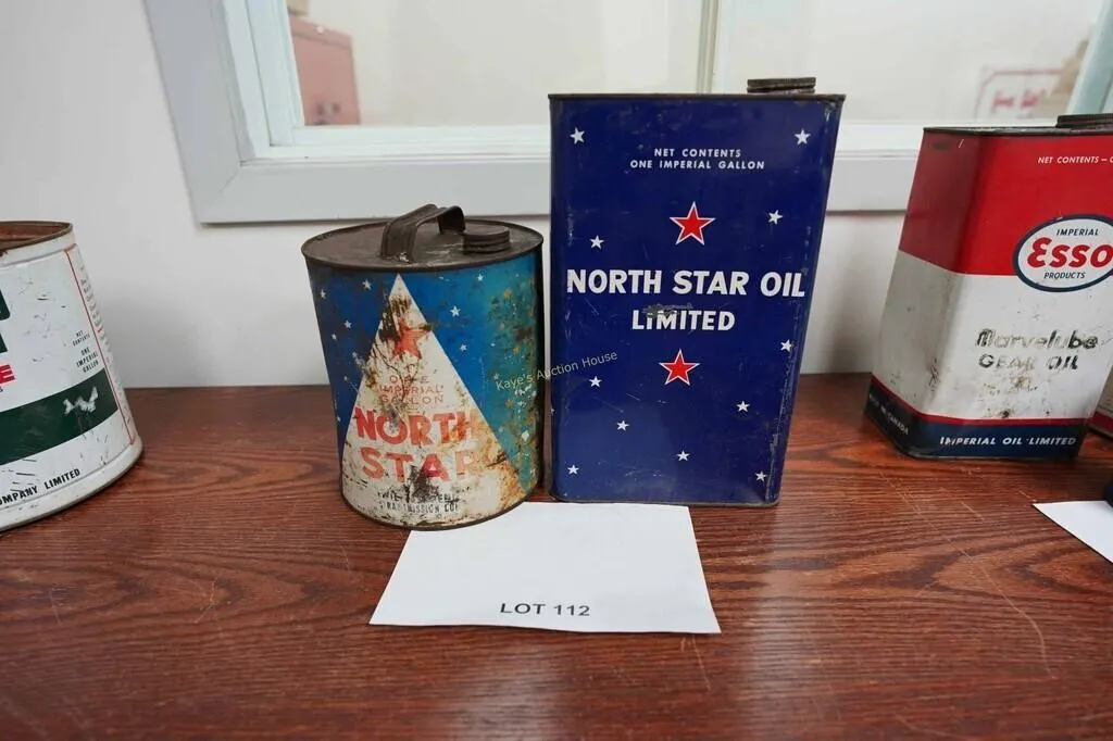 North Star oil cans
