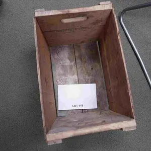Schwepps wooden crate