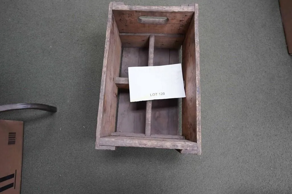 Coca-cola wooden crate