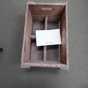Coca-cola wooden crate