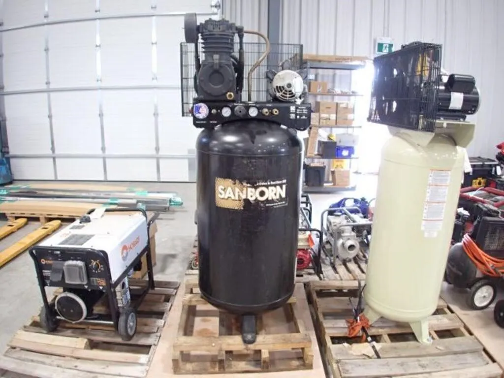 Sanborn 80 Gal Air Compressor