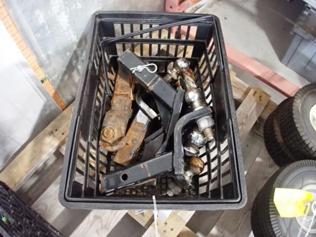 Qty Of Assorted Trailer Hitches