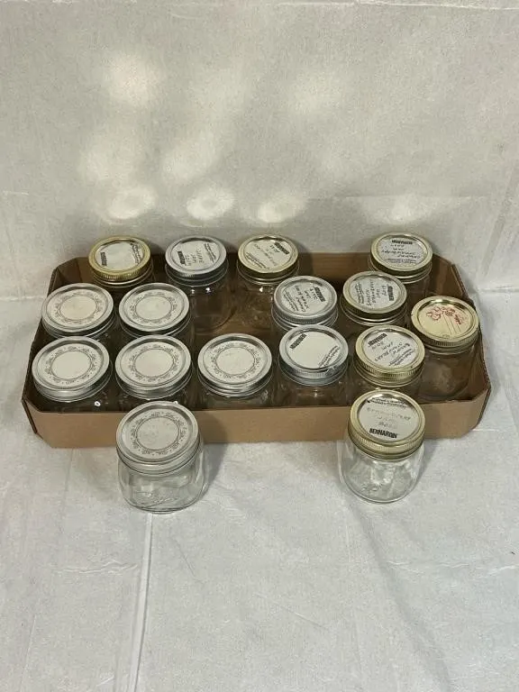 16 Canning Jars