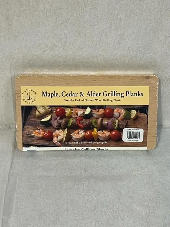 New Pack of Grilling Planks