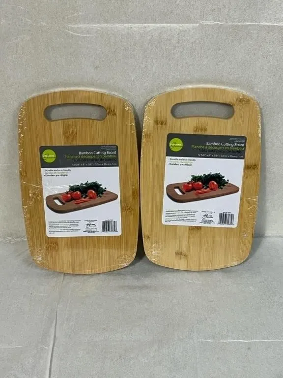 2 New Wood Cutting Boards