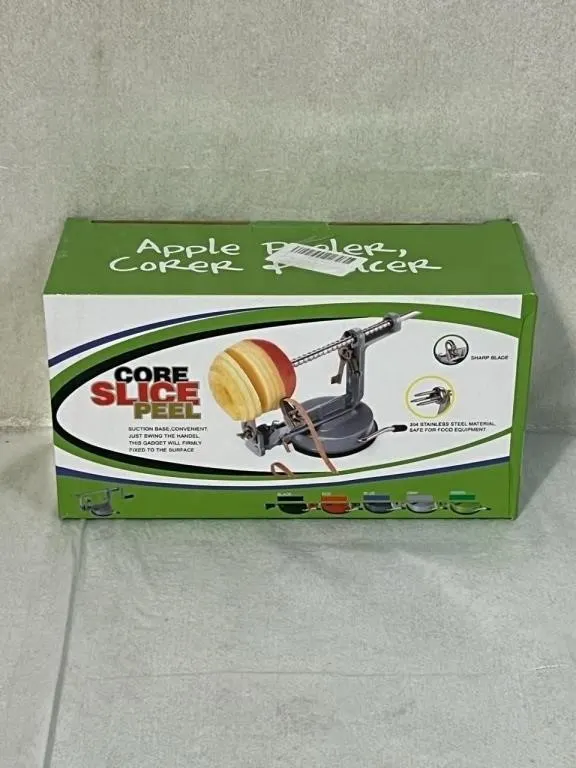 New 3 in 1 - Apple Slicer, Peeler and Corer